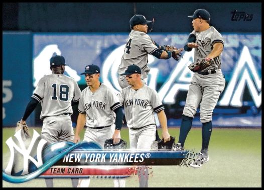 286 New York Yankees Team Card